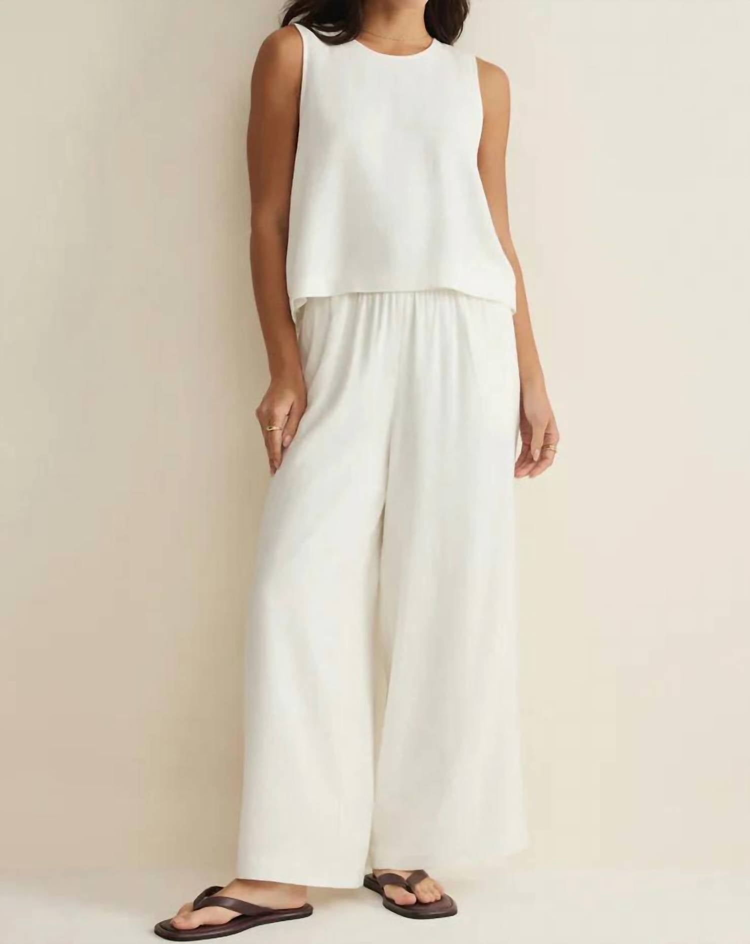 Z Supply - Scout Wide Leg Linen Pants