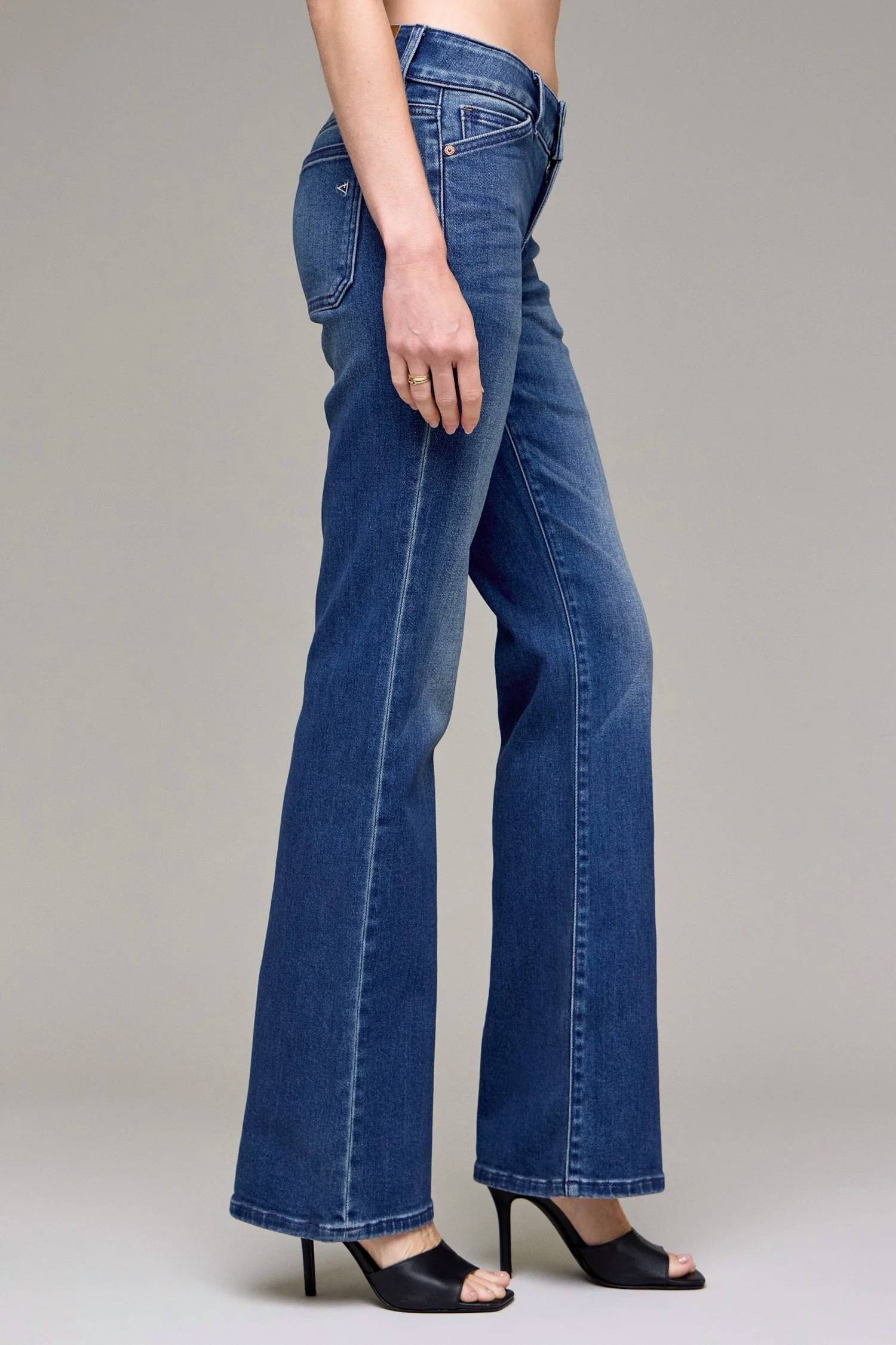 Hidden - Ryan Double Waistband Low Rise Jeans