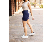 Julia Rose - Abby Crossover Biker 5" Shorts
