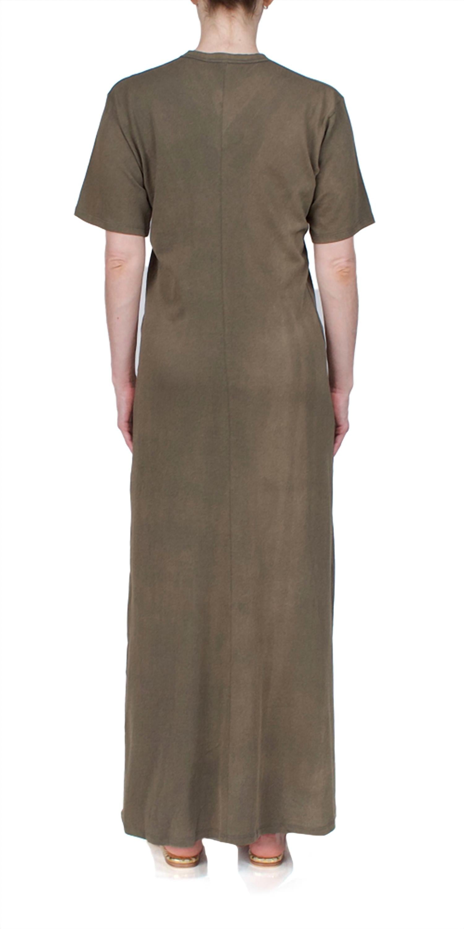 6397 - Women's Sunbleached Draped Dress
