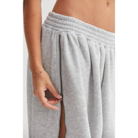 Hyfve - Wide-Leg Side Zipper Sweatpant