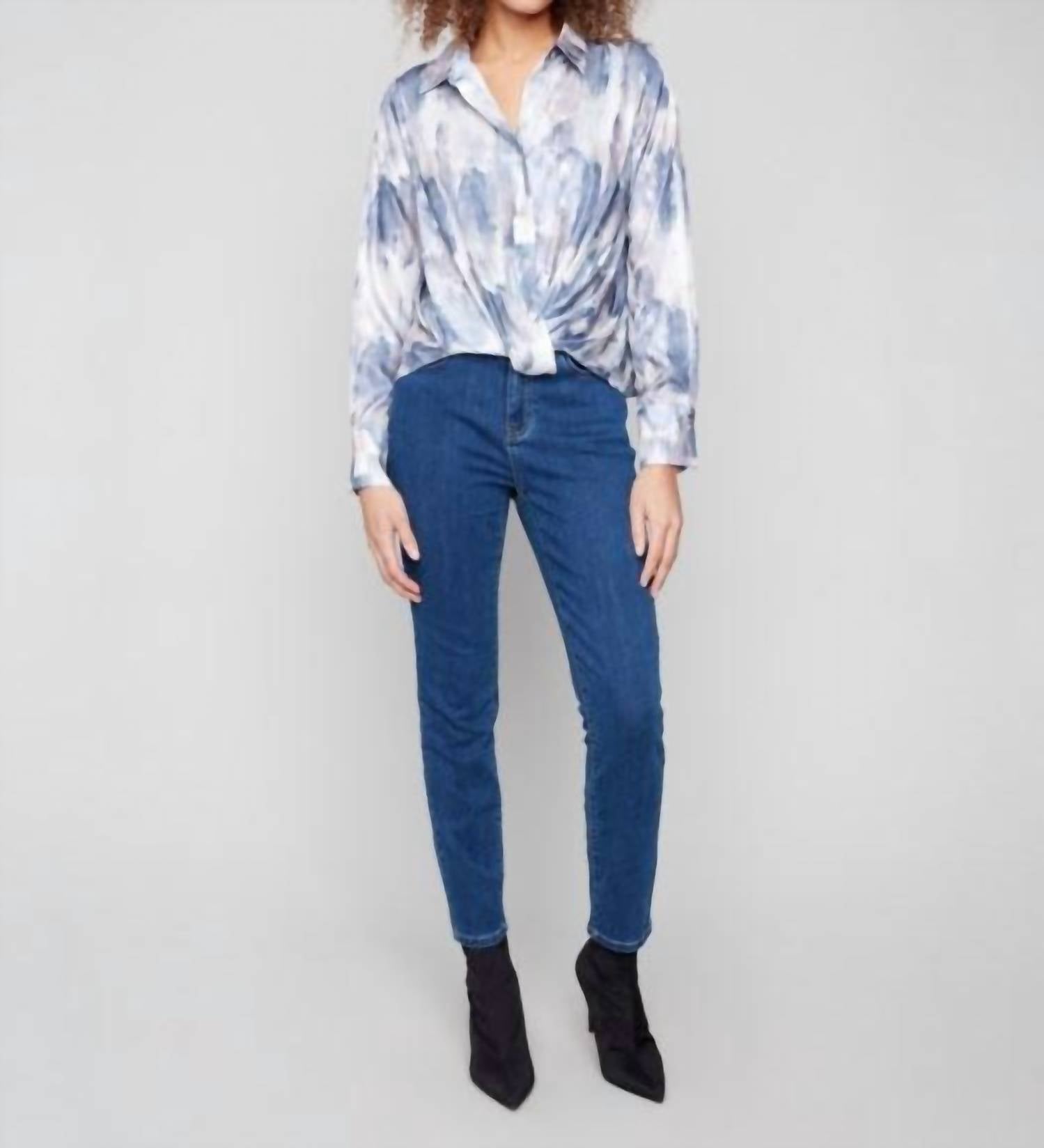 Charlie B - Printed Button-down Shirt