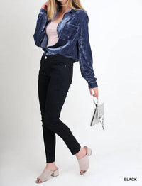 Umgee - Distressed Stretch Skinny Jeans