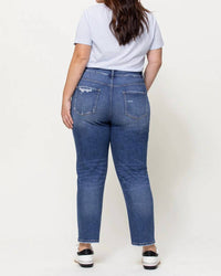 Vervet By Flying Monkey - Rivers Stretch Mom Jeans