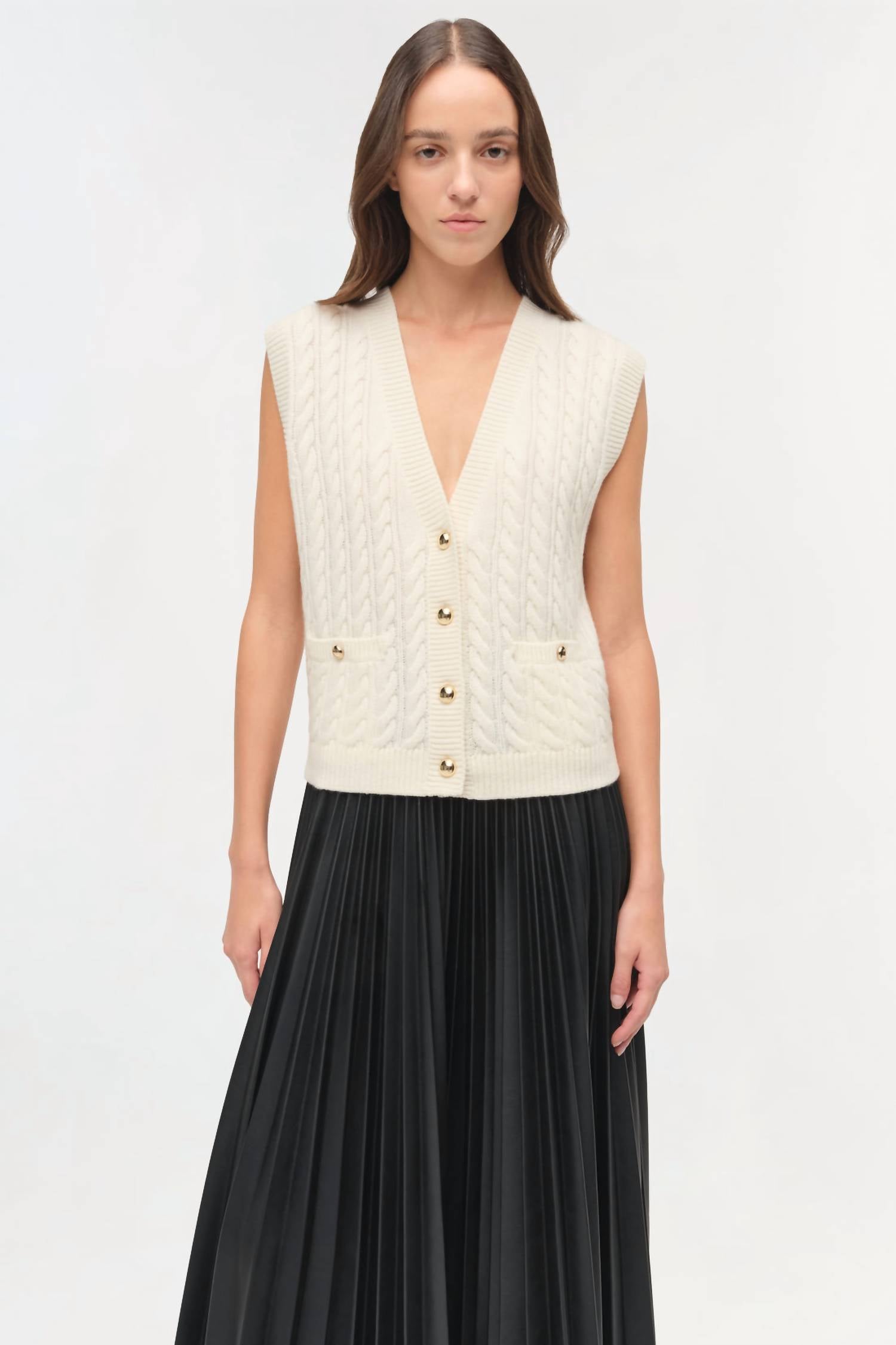 Jonathan Simkhai - Perrie Cashmere Vest