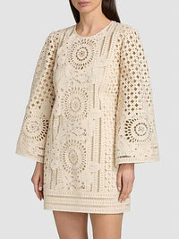 Zimmermann - Indra Embroidered Mini Dress