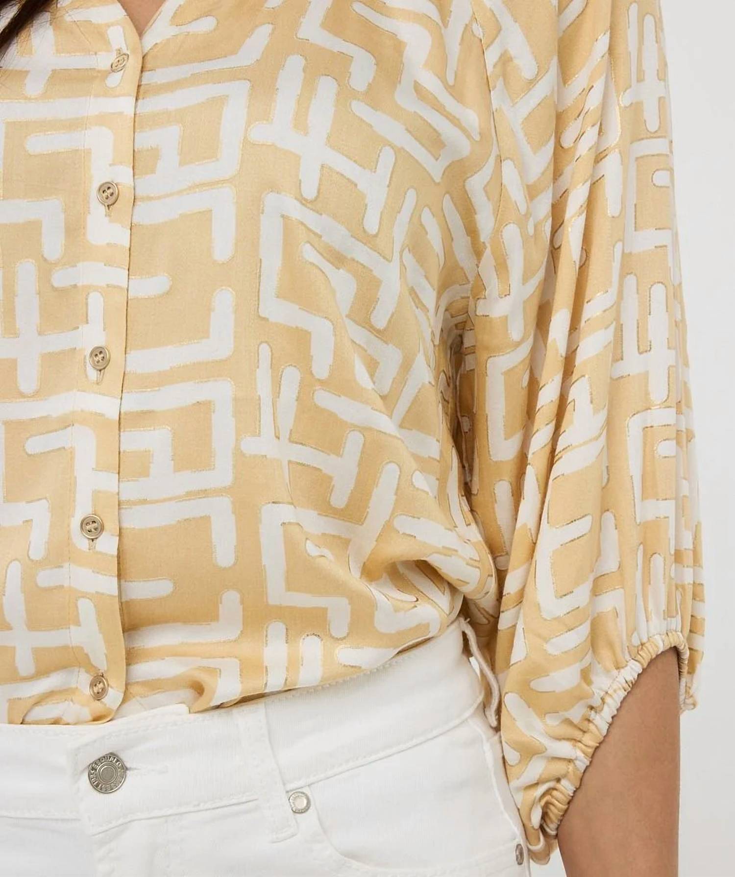 Esqualo - Eta Electric Raglan Sleeve Blouse