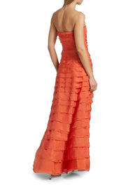 Amur - Pepper Layered Evening Gown