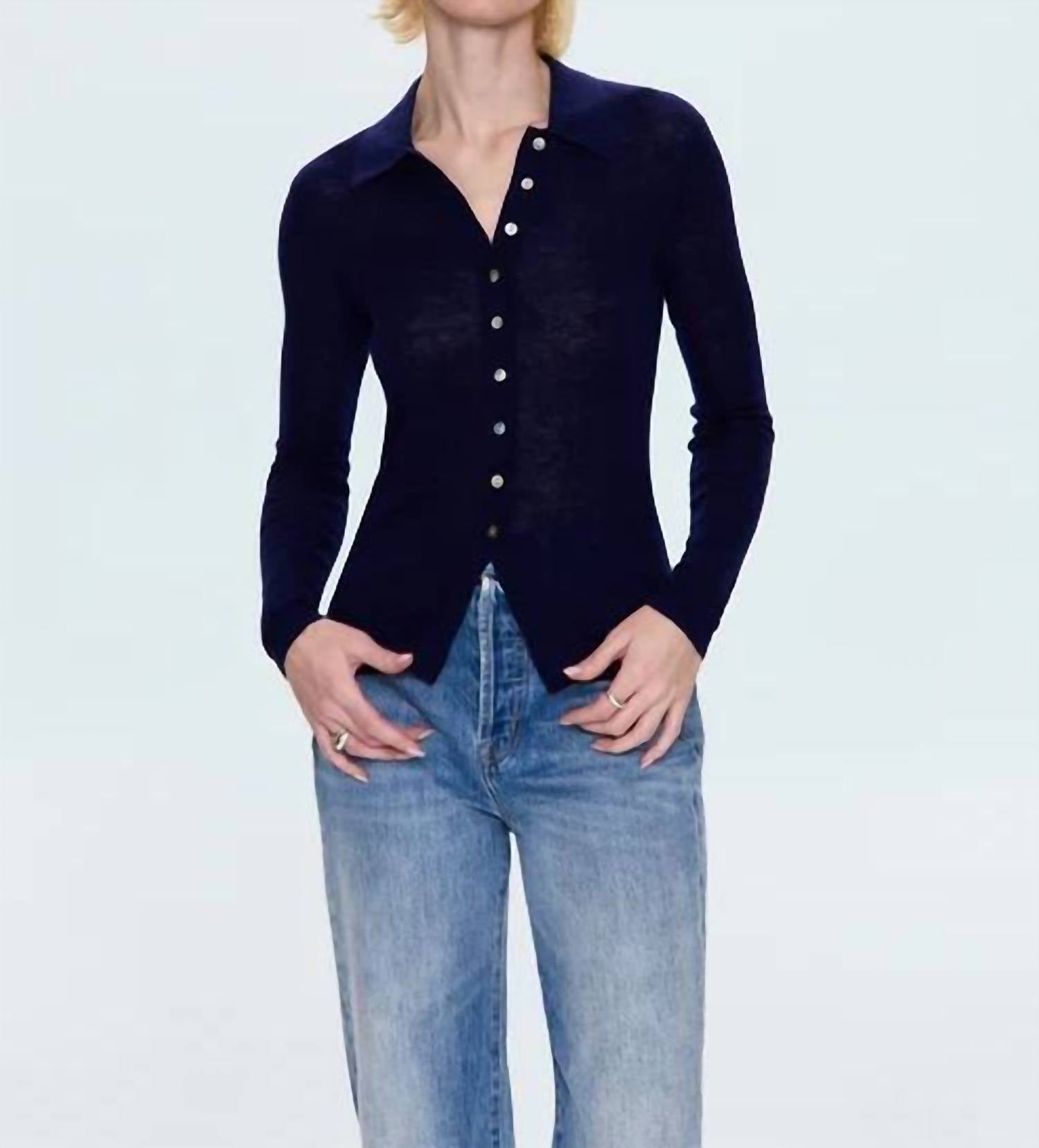 Pistola - Korey Fitted Rib Cardigan