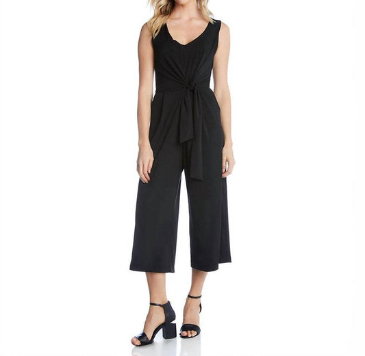 Karen Kane - Tie-front Travel Jumpsuit
