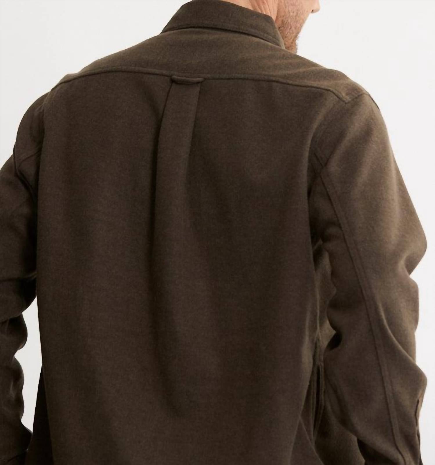 Jachs New York - Brushed Knit Long Sleeve Overshirt
