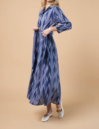 Guadalupe Design - Luciana Ikat Midi Dress