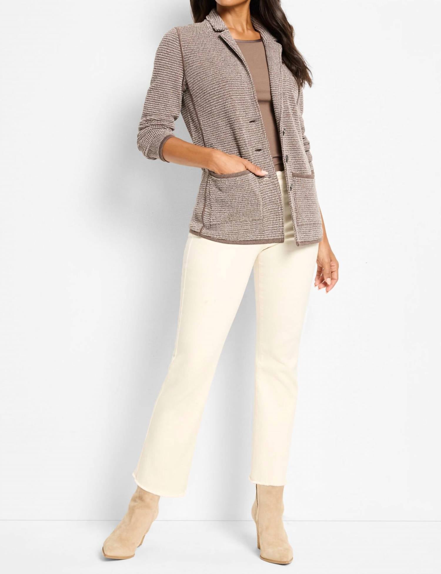Nic + Zoe - Pixel Knit Jacket