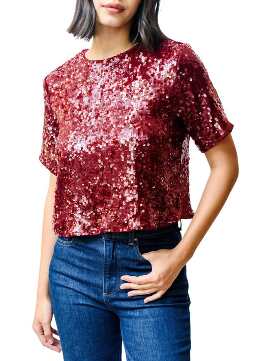 Suncoo - Louise Sequin Top