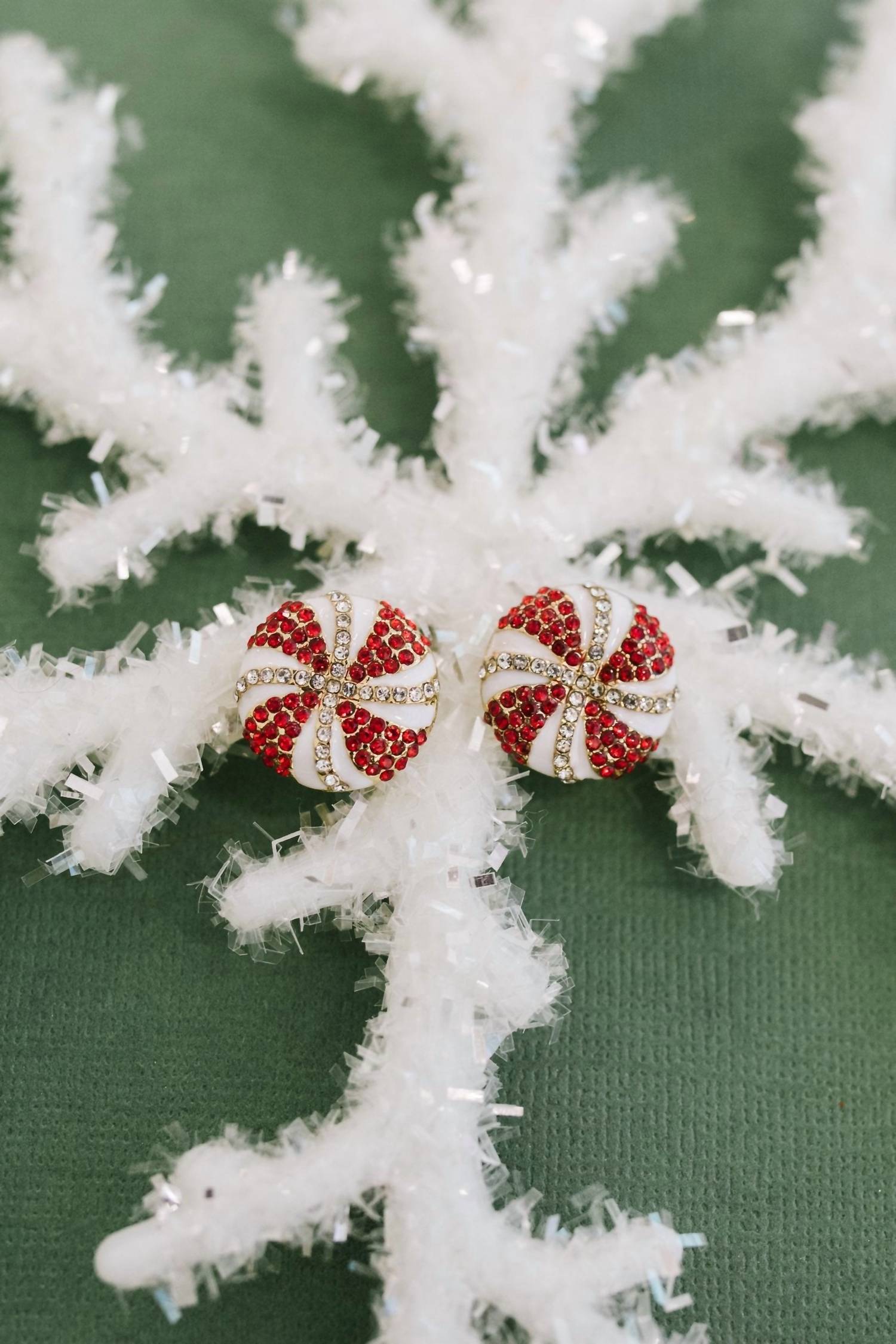 White Label - Women's Peppermint Stud Earrings