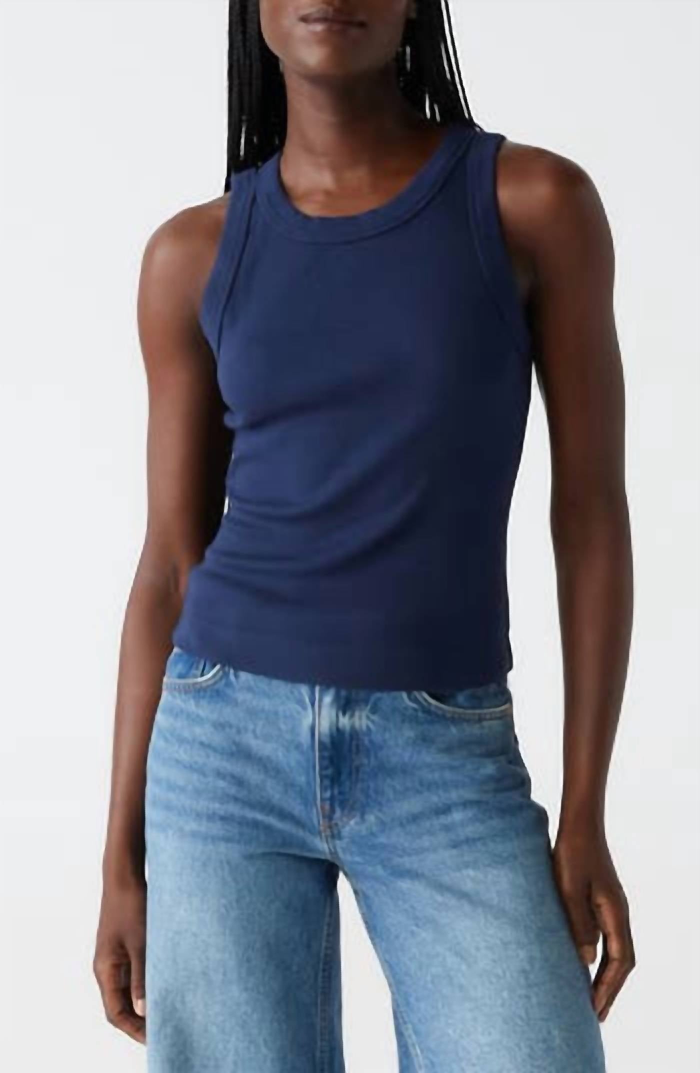 Michael Stars - Gina Ribbed Crop Tank