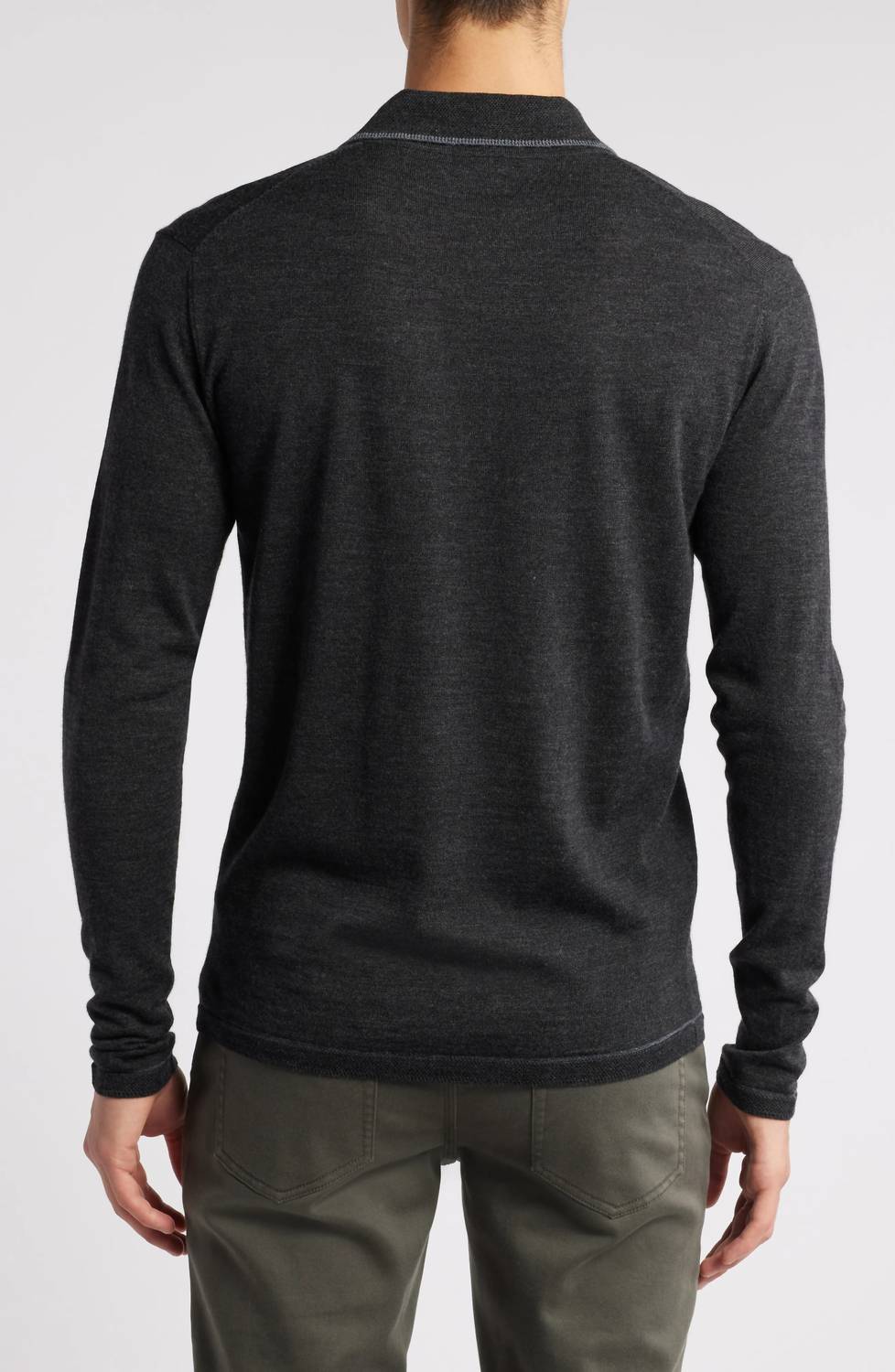 Robert Barakett - Roman Long Sleeve Sweater Polo