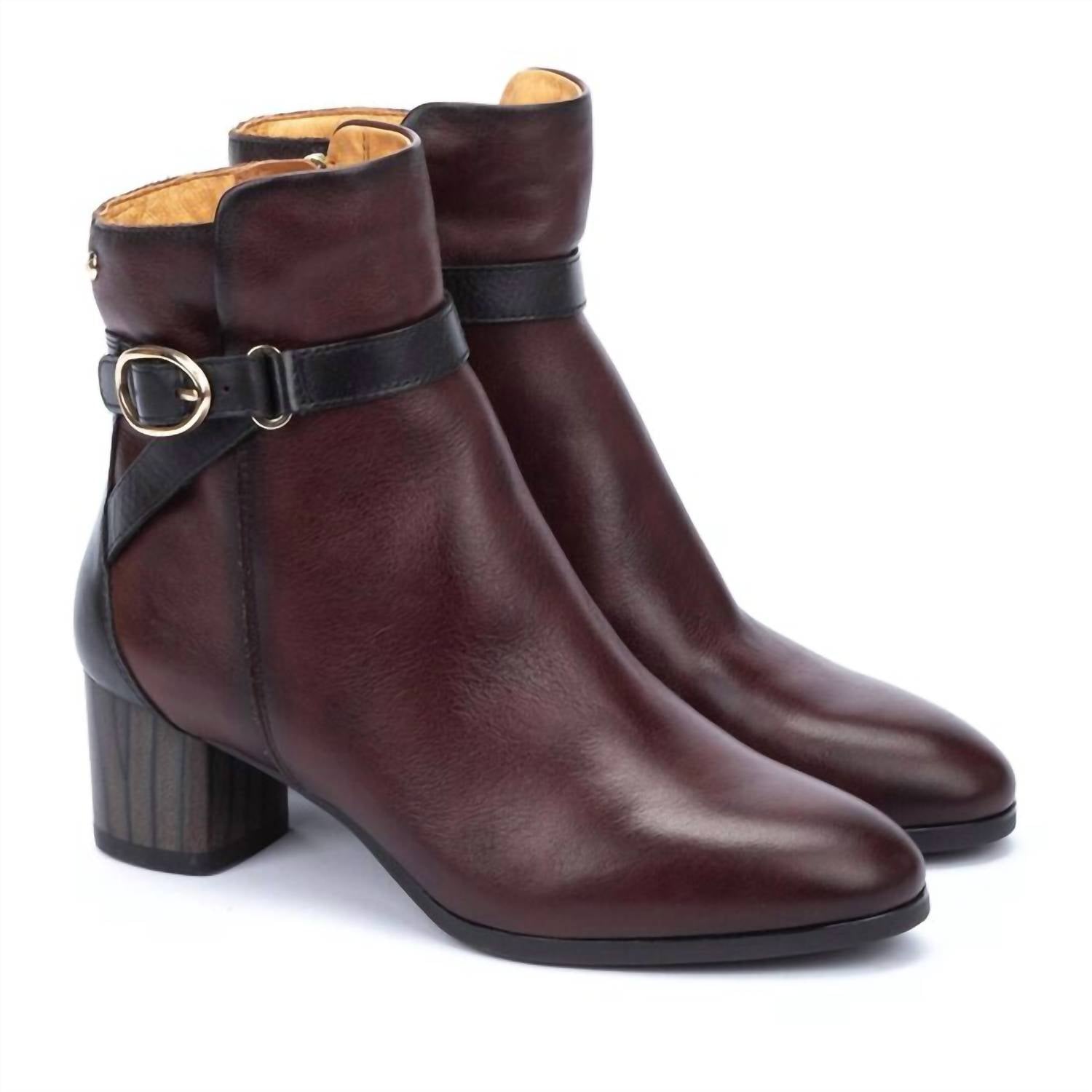 Pikolinos - Women’s Ankle Boots With Buckle