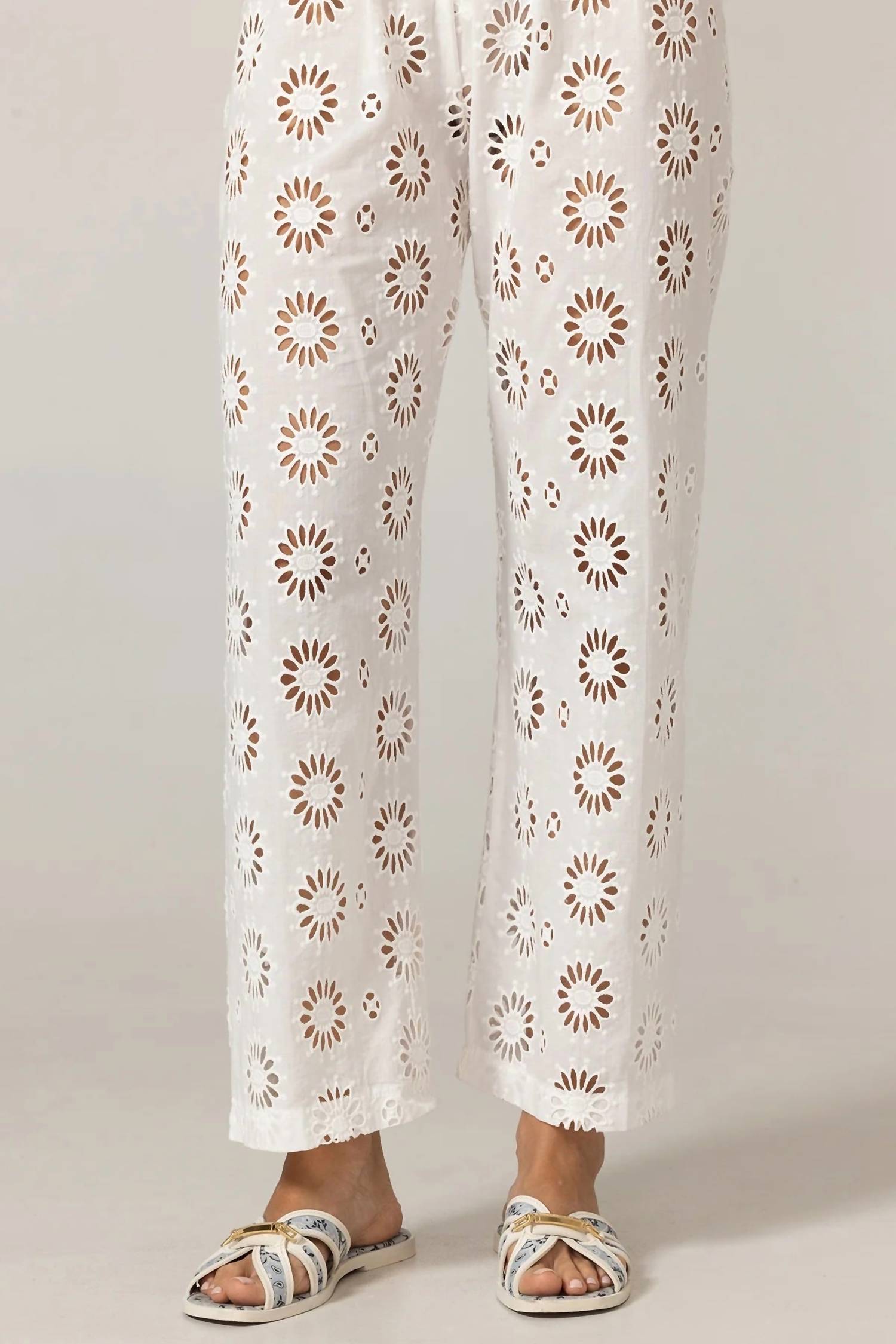 Miss June Paris - Sorbet Eyelet Pants