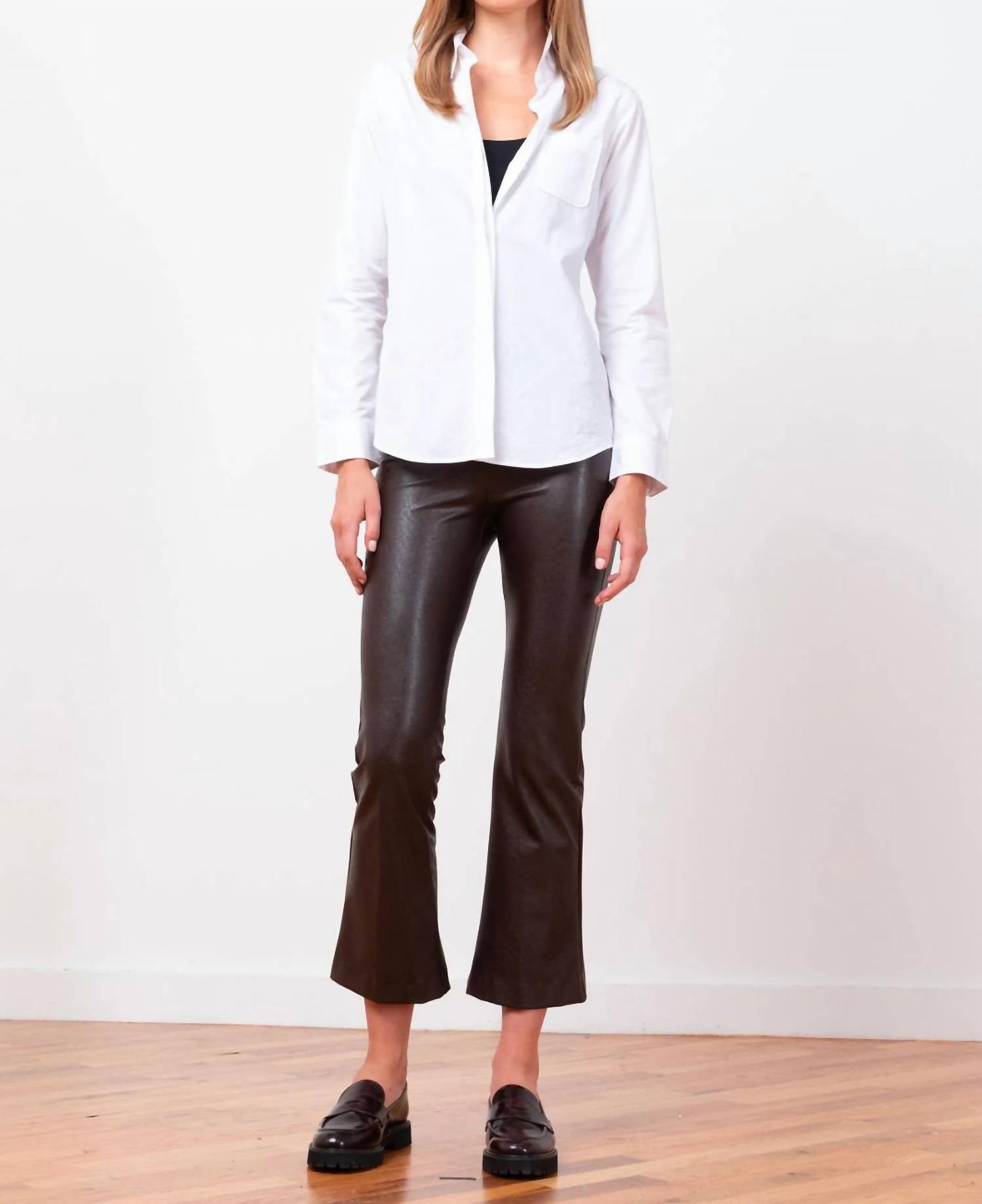 Avenue Montaigne - Leo Pleather Pant