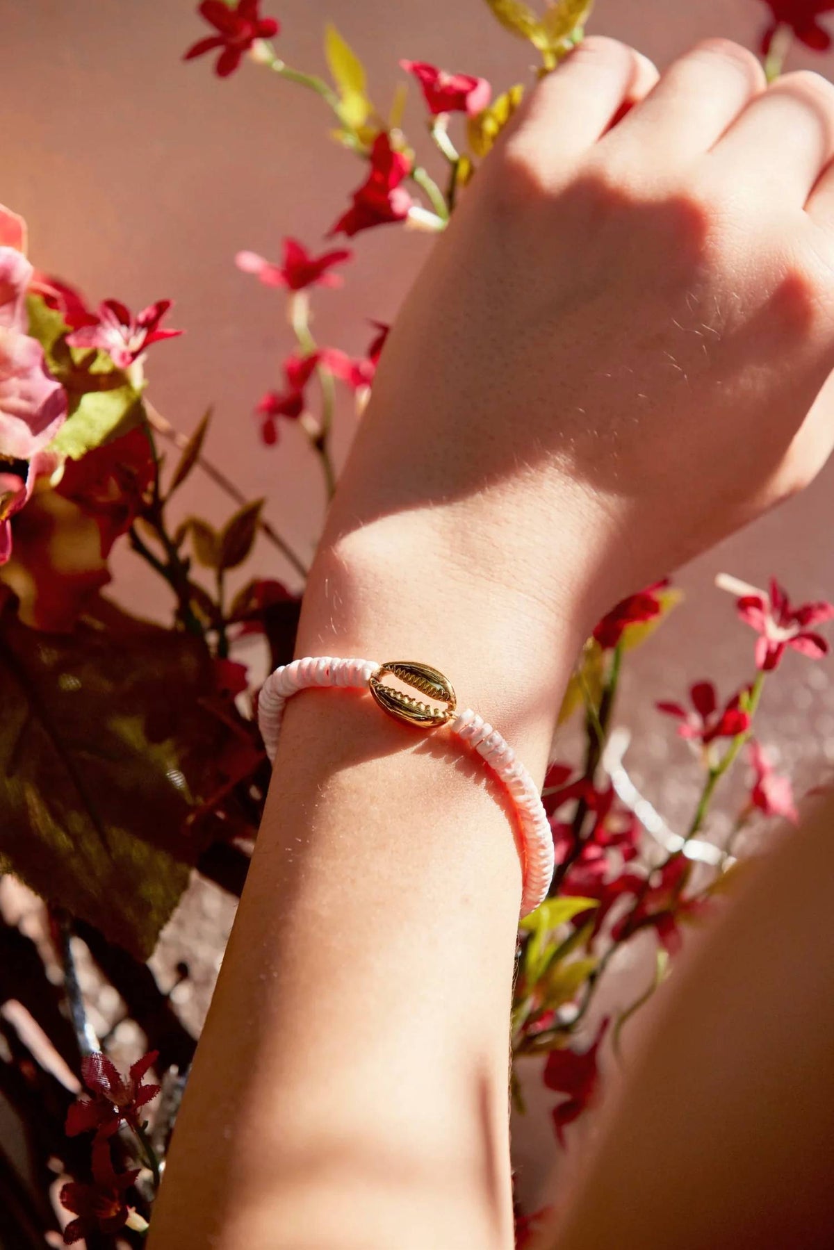 Adriana Pappas - Women's Heishi Mini Shell Bracelet