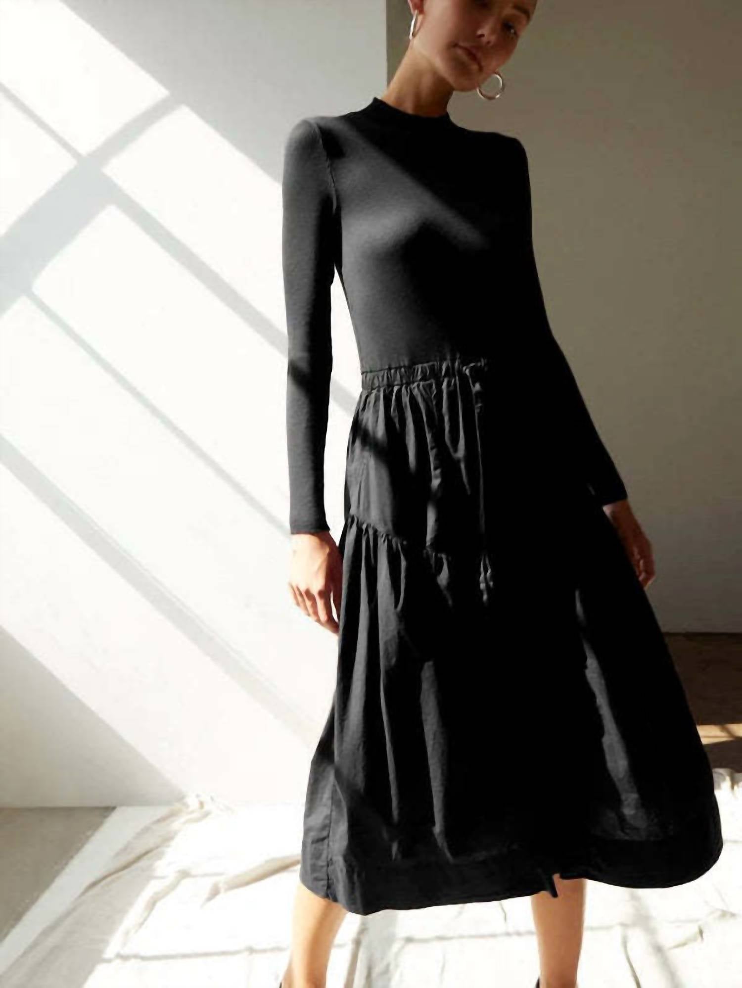Nation Ltd - Wrenley Combo Midi Dress