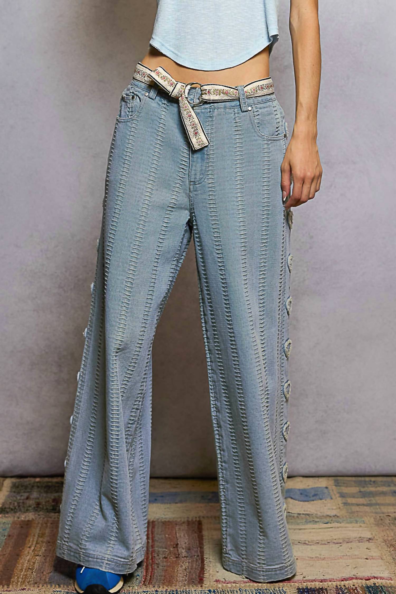Pol - Heart Look Pants