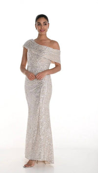 Frank Lyman - Off Shoulder Long Gown