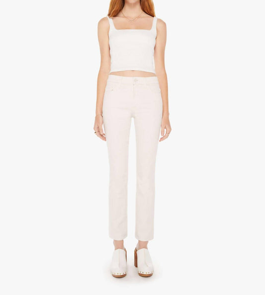 Mother - Insider Flood Cropped Bootcut Jeans