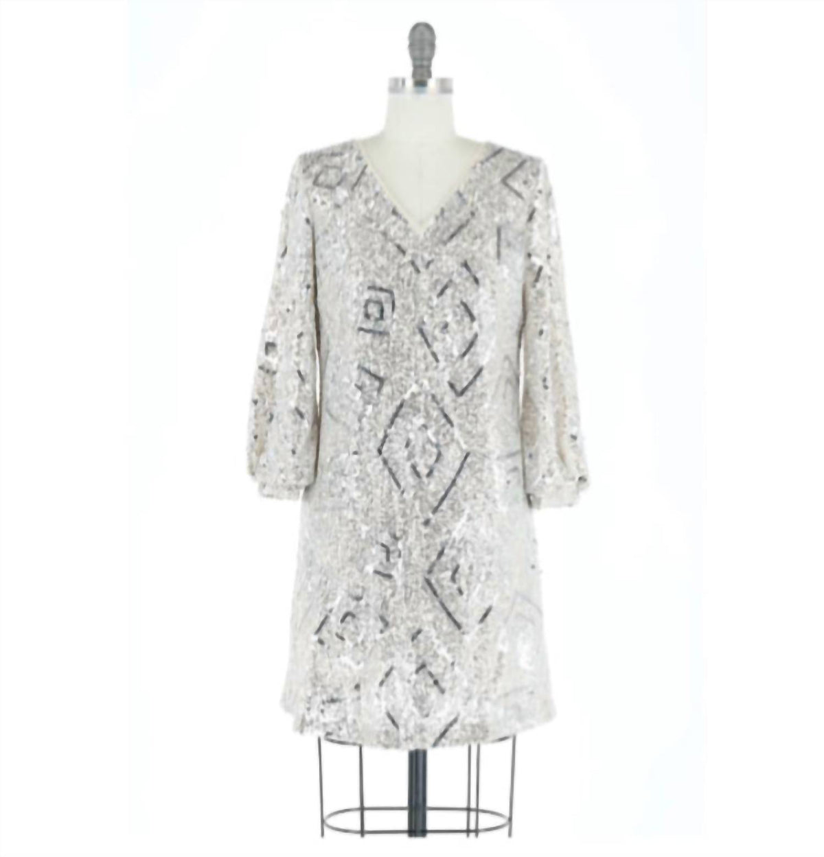 Skies Are Blue - Sequin Dancing Queen Dress