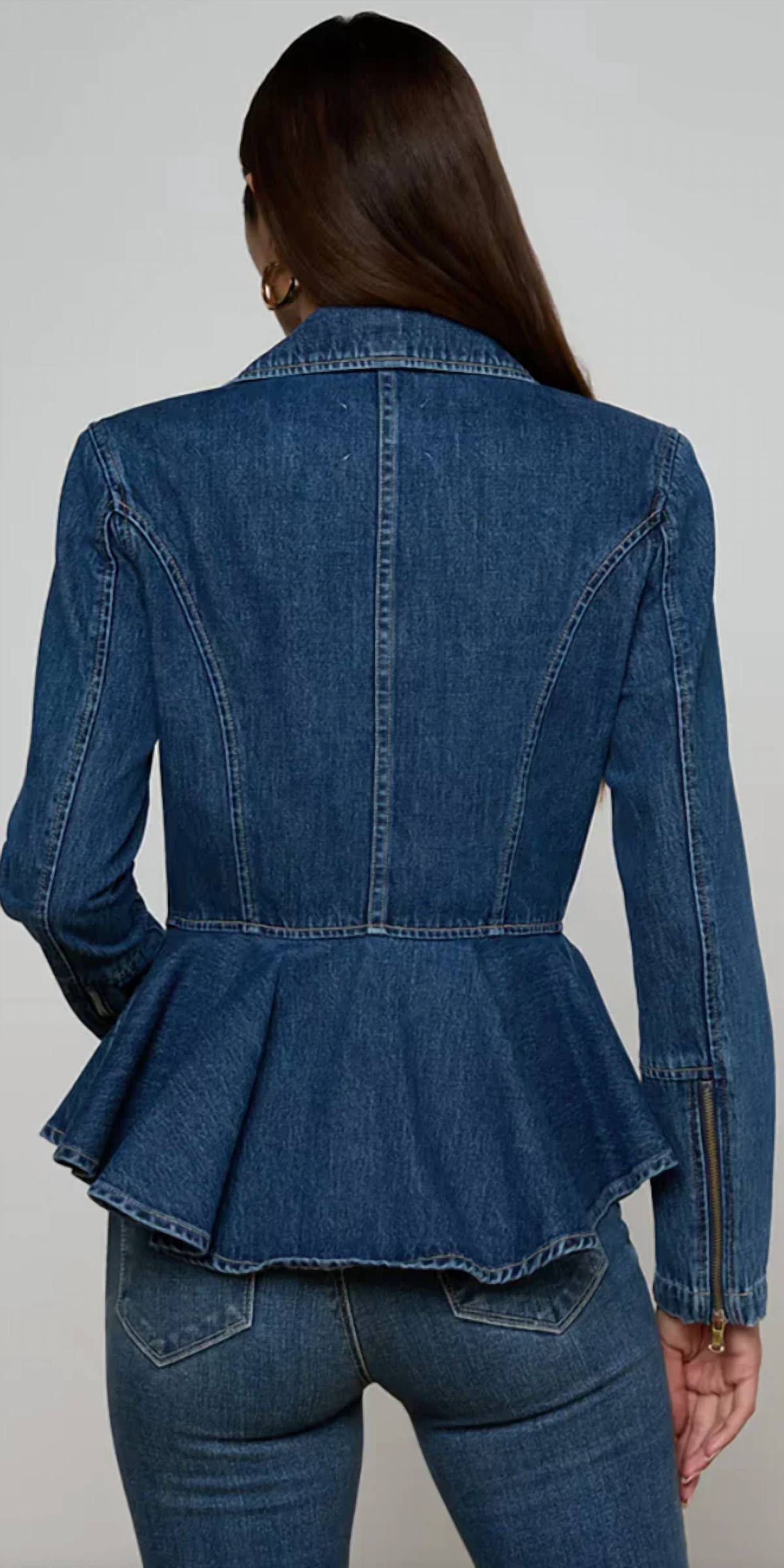 L'Agence - Moxie Peplum Jacket