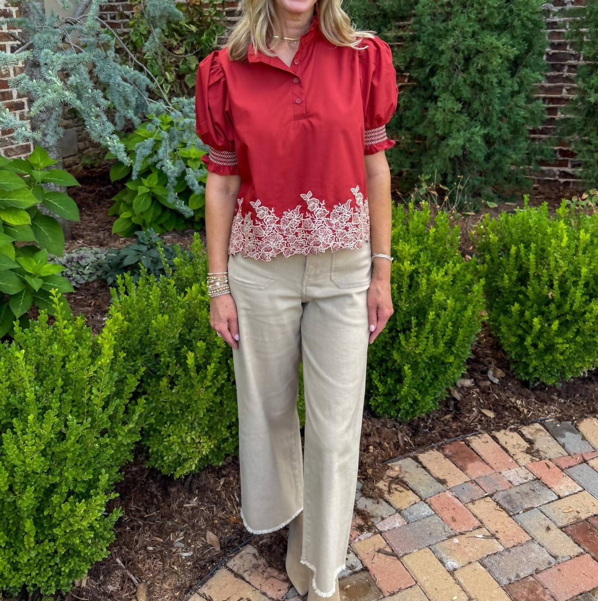 Whimsical Mimsy - Bloom Puff Sleeve Blouse