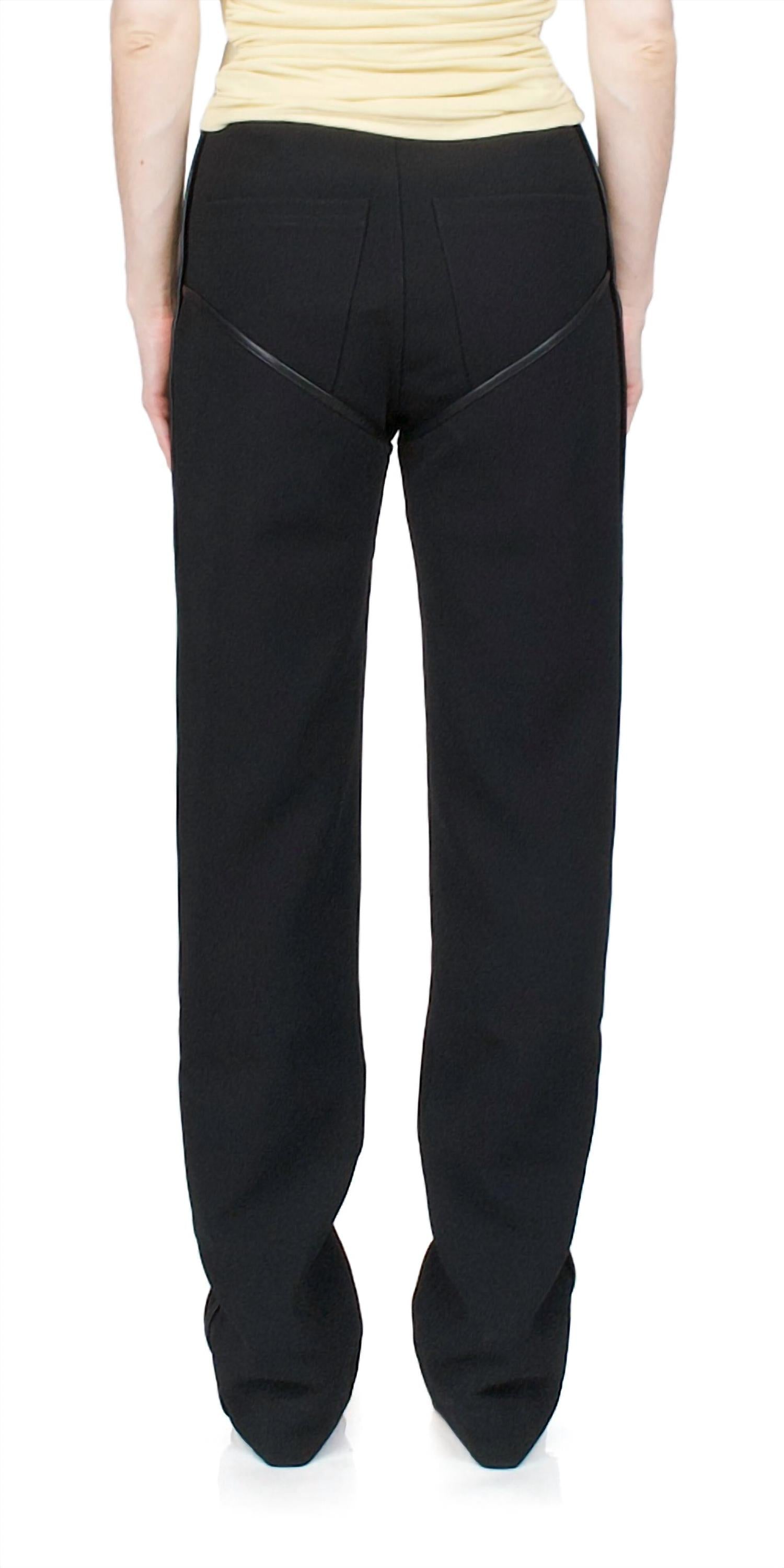 Paris Georgia - Hook Straight Leg Trousers
