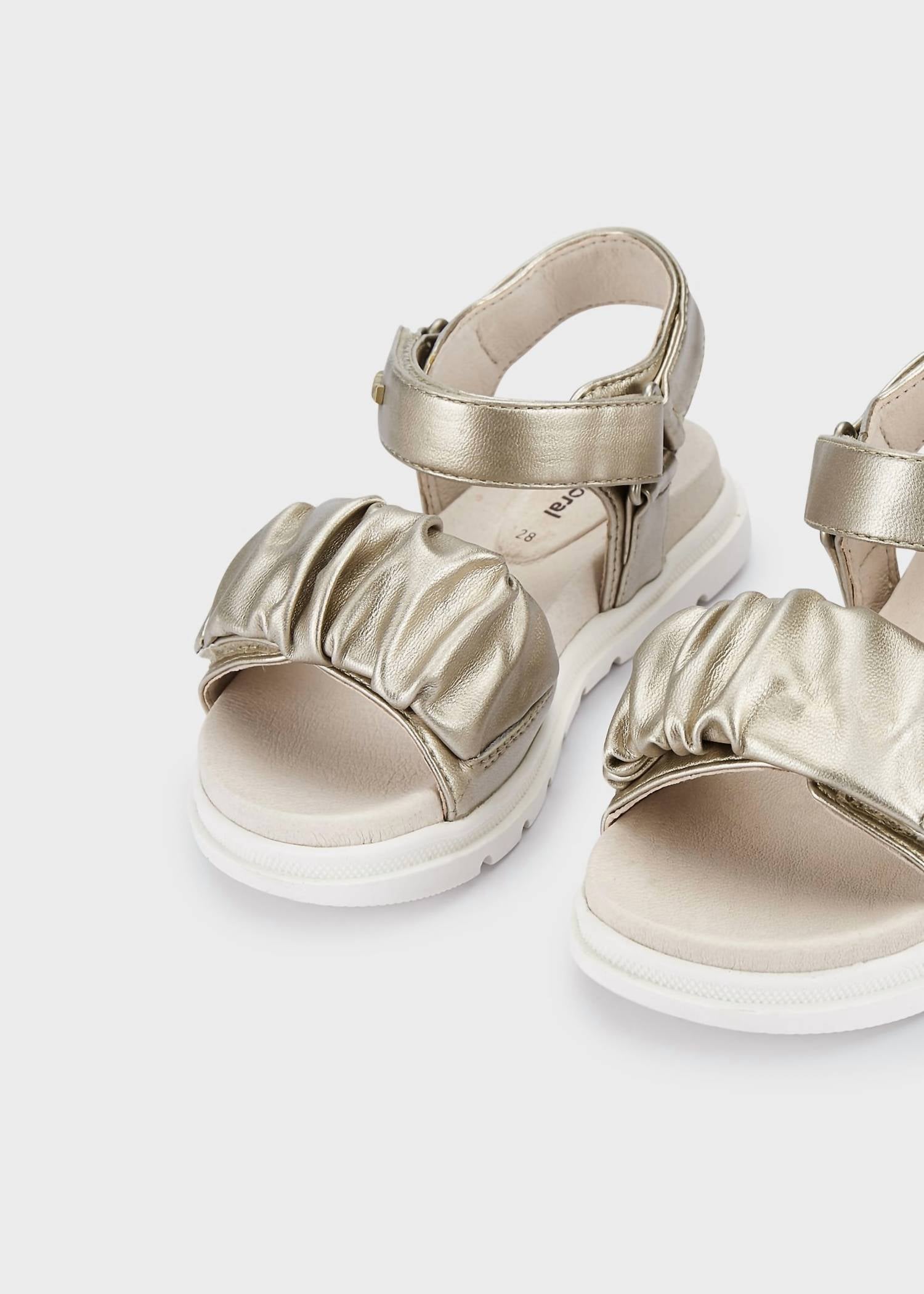 Mayoral - Girls' Ruffle Strap Sandal
