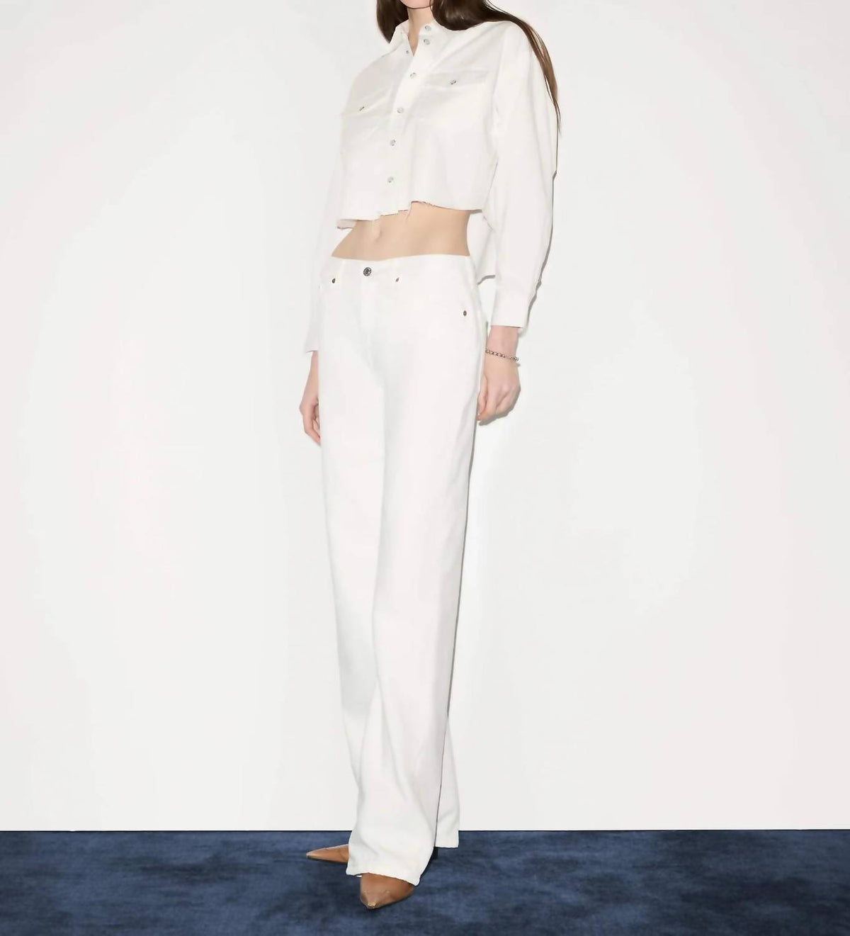 Re/Done - Camper Crop Shirt