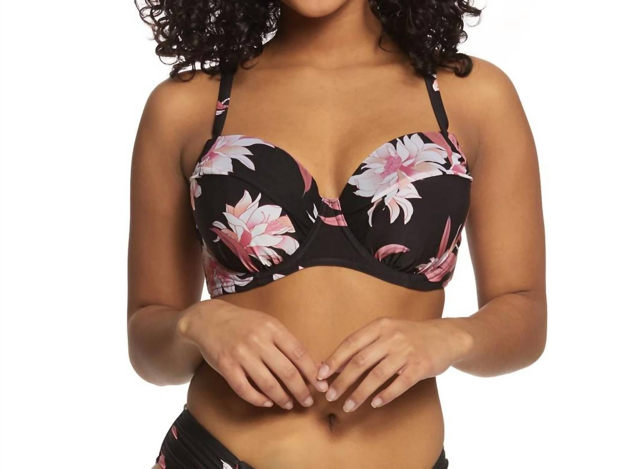 Seafolly - DESERT FLOWER DD BUSTIER BIKINI TOP