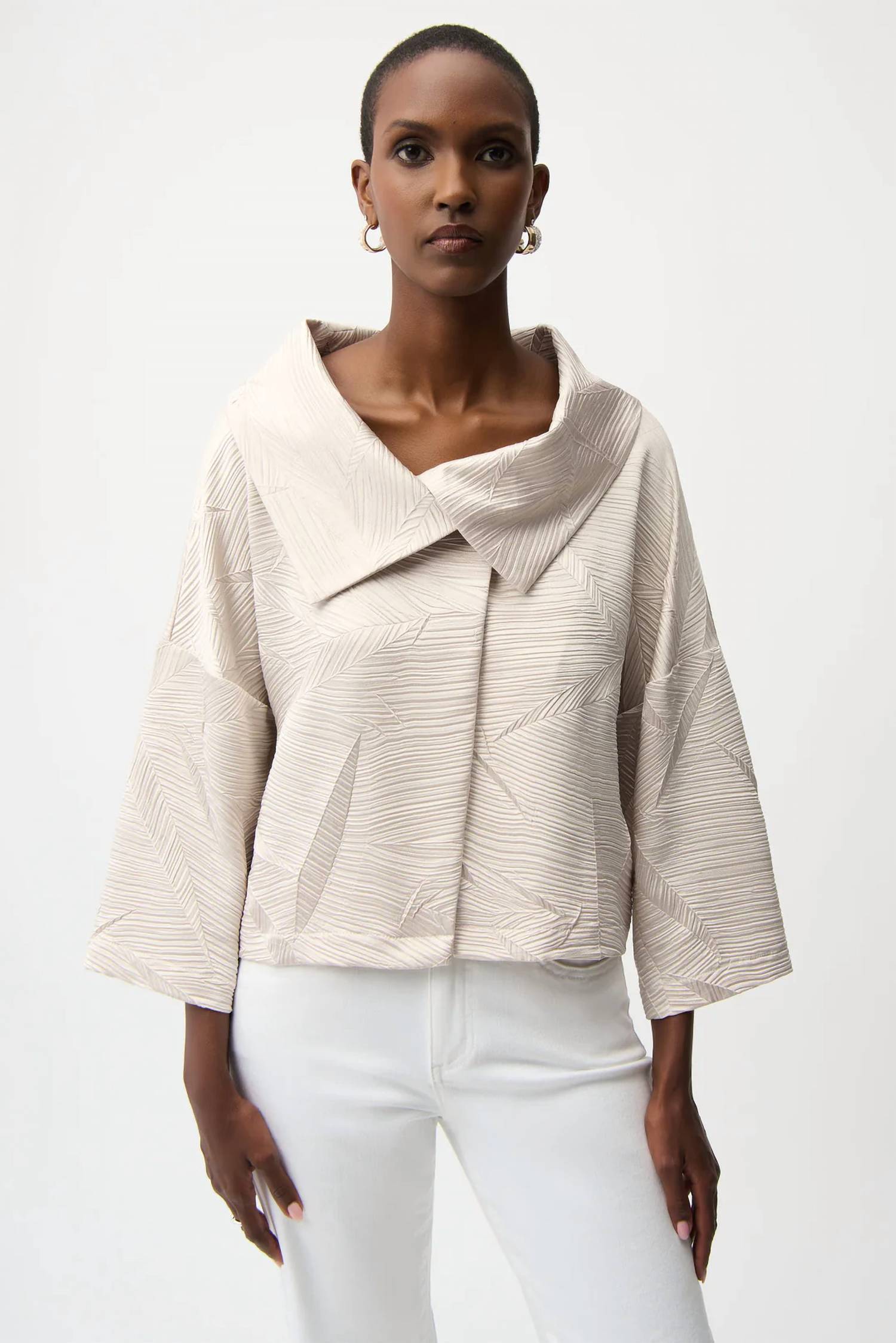 Joseph Ribkoff - Collared Button Blazer
