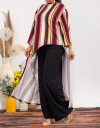 Karen T Design - Asymmetrical Top Two Piece Set