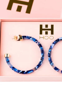 Hoo Hoops - Women's Lightweight Statement Earrings