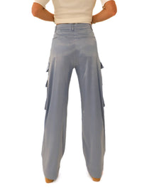 Reset By Jane - Sloan Satin Cargo Pant