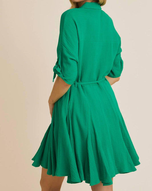 Gilli - Kelli Button Mini Dress