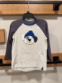 Deux Par Deux - Boy's Long Sleeve Raglan Tshirt