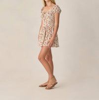 Rylee + Cru Teen Alex Dress in americana floral - kids' dress - alternate view