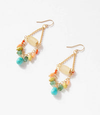 Anne Vaughan - Women's Charm Cluster Earrings