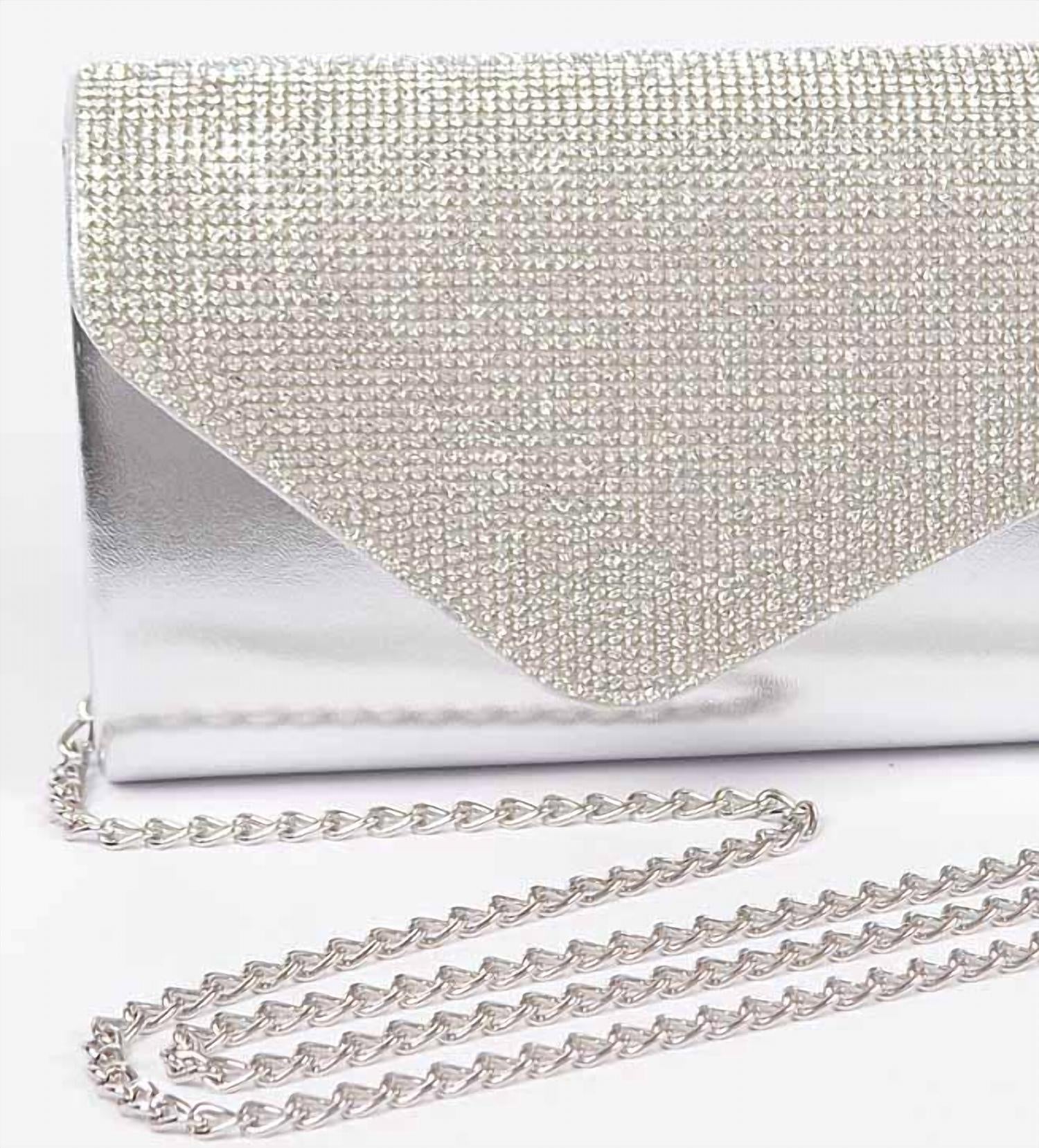3Am By H&D Accessories - Women's Rhinestone Party Clutch Bag