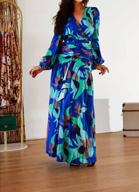 Little Secret Of Mine - Ruched Waist Maxi Dress