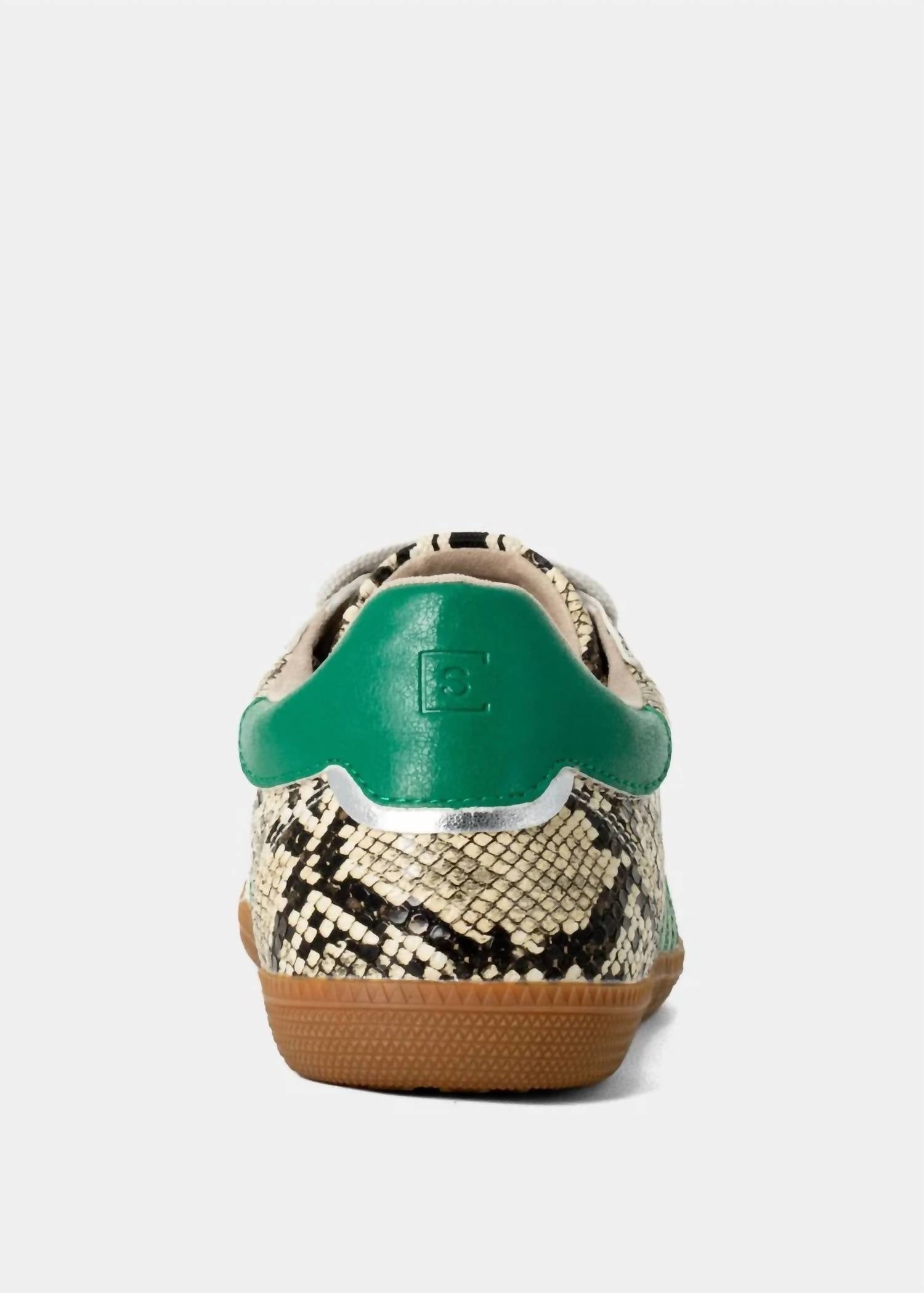 SHU SHOP Women's Stevie Sneakers in snake - women's sneaker - alternate view