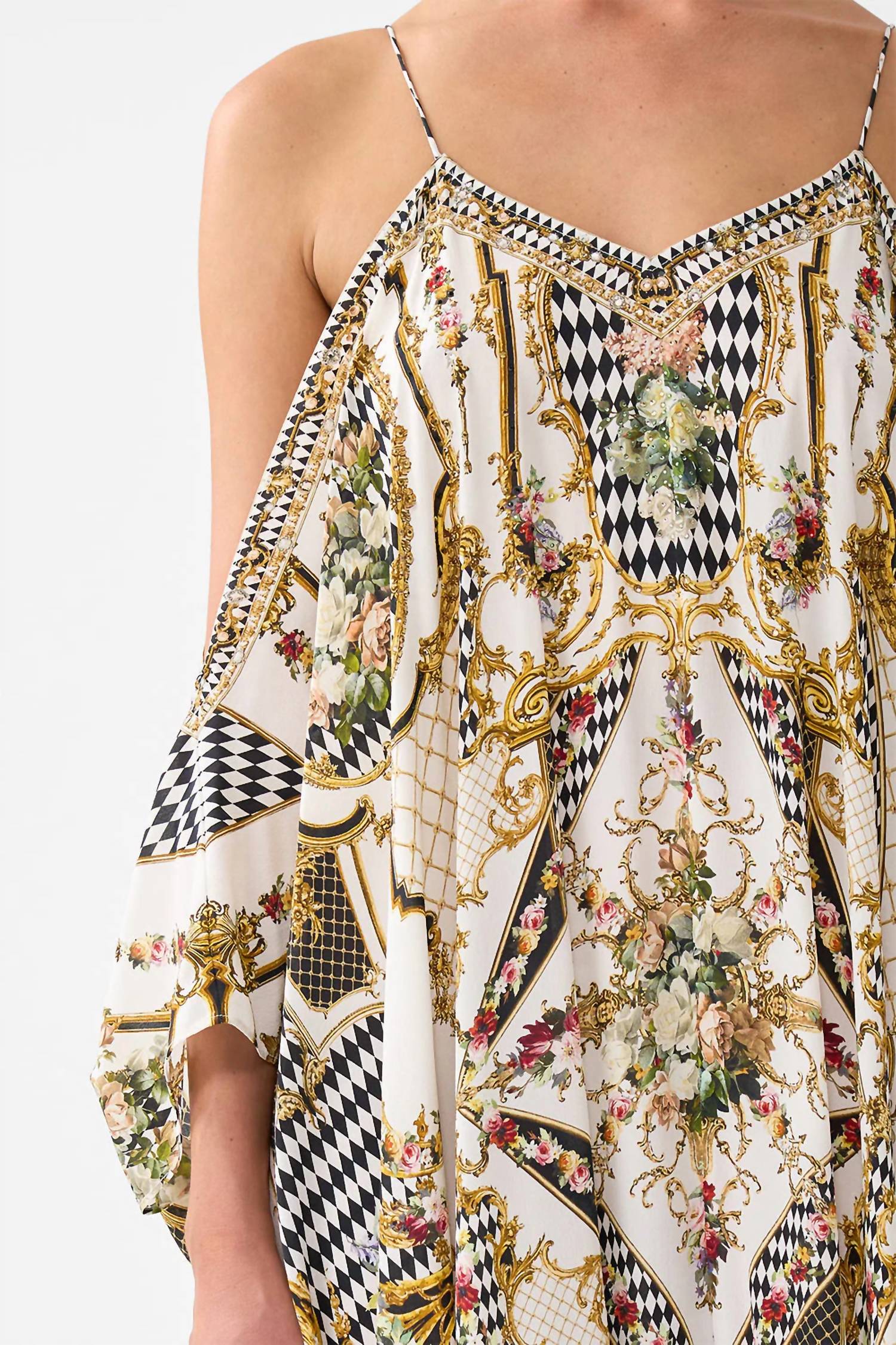 Camilla - Shoestring Strap Kaftan