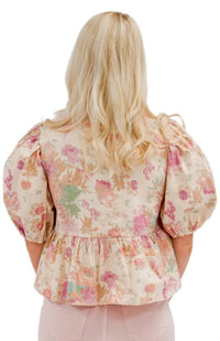 Sofia The Label - Haze Short Sleeve Top