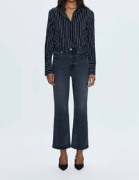 PISTOLA Ally High Rise Bootcut Jeans in after hours vintage - women's jeans - view 7